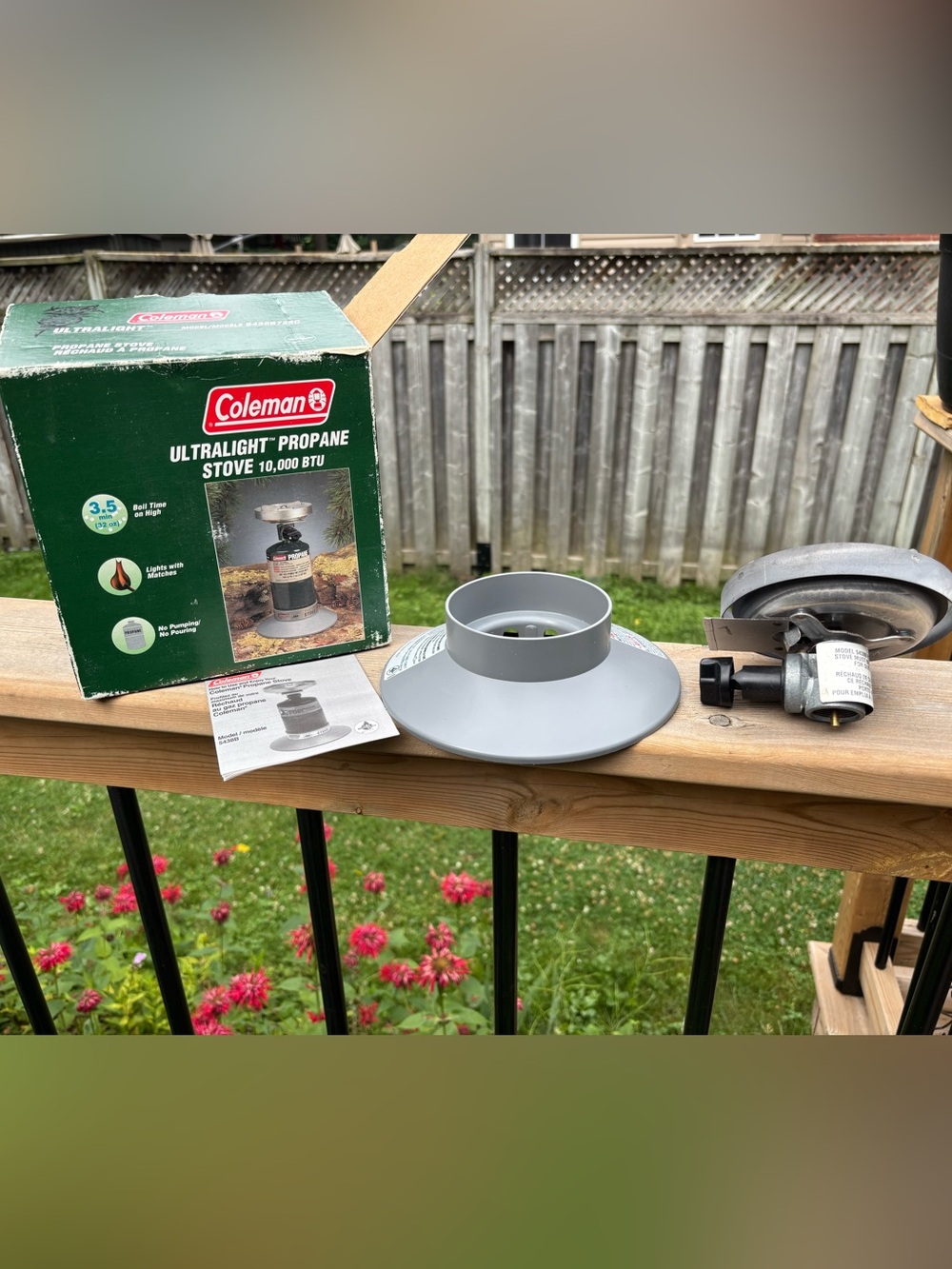 Coleman Ultralight Propane Stove Model 5438 - Complete in Box